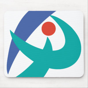 Vlag van Iga, Mie, Japan Muismat