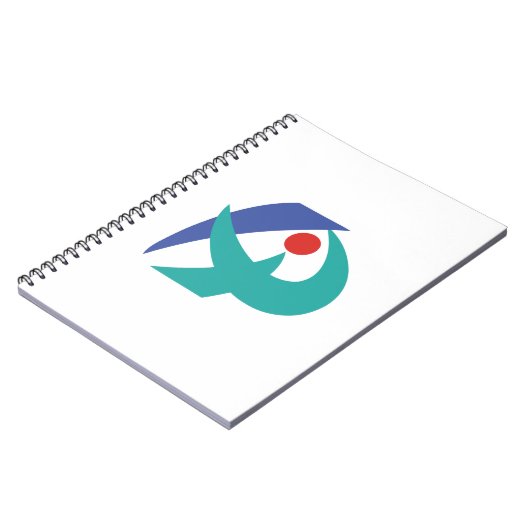 Vlag van Iga, Mie, Japan Notitieboek (Linkerzijde)