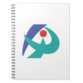 Vlag van Iga, Mie, Japan Notitieboek (Voorkant)