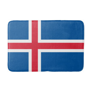 Vlag van IJsland Badmat