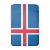 Vlag van IJsland Badmat (Voorkant Verticaal)