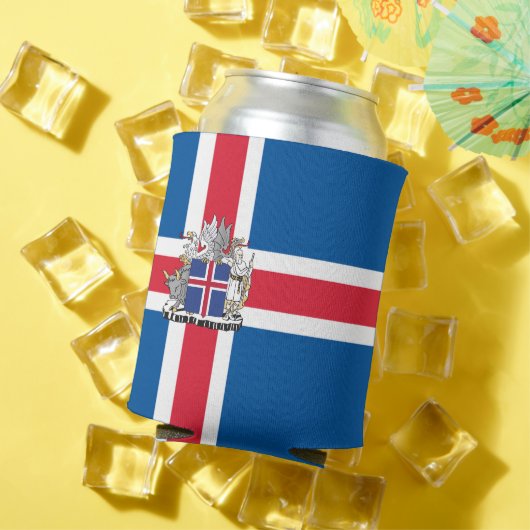 Vlag van IJsland Blikjeskoeler (Insitu Zomer)