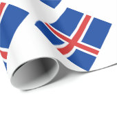 Vlag van IJsland Cadeaupapier (Rol Hoek)