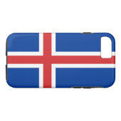Vlag van IJsland Case-Mate iPhone Case (Achterkant (Horizontaal))