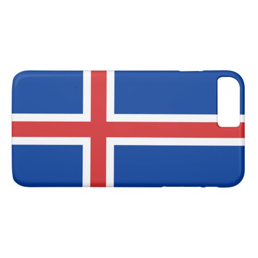 Vlag van IJsland Case-Mate iPhone Case (Achterkant (Horizontaal))