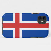 Vlag van IJsland Case-Mate iPhone Case (Achterkant (horizontaal))
