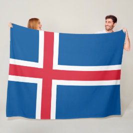 Vlag van IJsland Fleece Deken