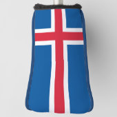 Vlag van IJsland Golfheadcover (Draai 90)