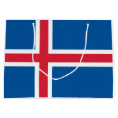 Vlag van IJsland Groot Cadeauzakje (Voorkant)