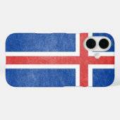 Vlag van IJsland Grunge Case-Mate iPhone Case (Achterkant (horizontaal))