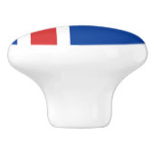 Vlag van IJsland keramische Knob Keramische Knop (Zijkant)