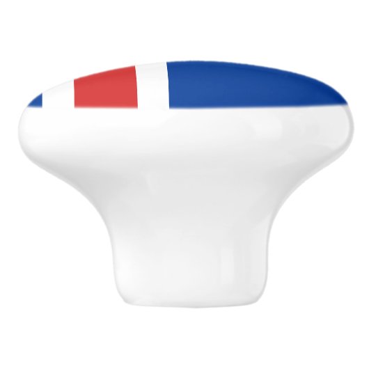 Vlag van IJsland keramische Knob Keramische Knop (Zijkant)