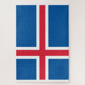 Vlag van IJsland Legpuzzel (Verticaal)
