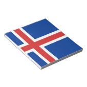 Vlag van IJsland Notitieblok (Schuin)