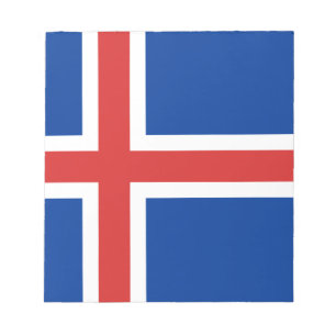 Vlag van IJsland Notitieblok