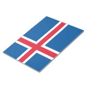 Vlag van IJsland Notitieblok (Schuin)