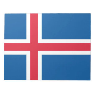 Vlag van IJsland Notitieblok