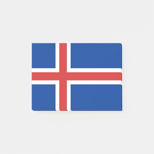 Vlag van IJsland Post-it® notes (Voorkant)