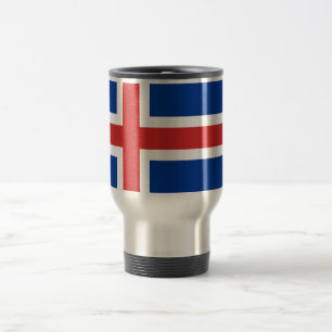 Vlag van IJsland Reisbeker