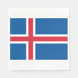 Vlag van IJsland Servet