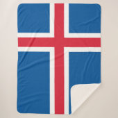 Vlag van IJsland Sherpa Deken (Voorkant)