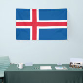 Vlag van IJsland Spandoek (Beurs)