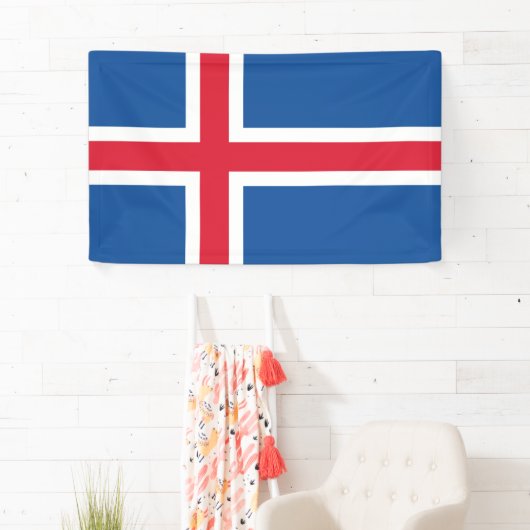 Vlag van IJsland Spandoek (Insitu)