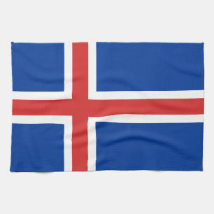 Vlag van IJsland Theedoek