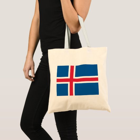 Vlag van IJsland Tote Bag (Voorkant (product))