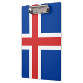 Vlag van IJslands klembord (Links)
