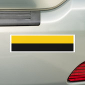 Vlag van IJsselstein Bumpersticker (Op auto)
