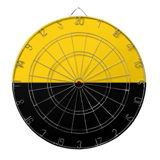 Vlag van IJsselstein Dartbord (Voorkant)