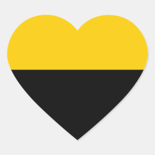 Vlag van IJsselstein Hart Sticker