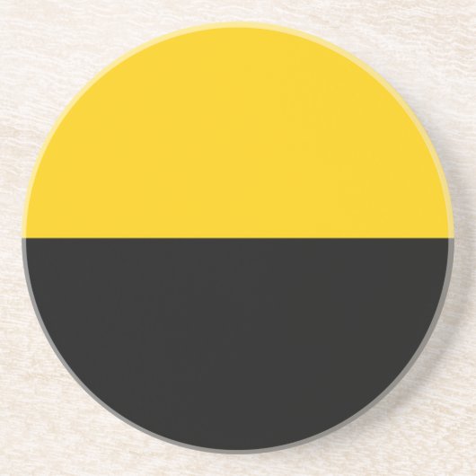 Vlag van IJsselstein Zandsteen Onderzetter (Voorkant)