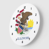 Vlag van Illinois Grote Klok (Hoek)