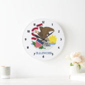 Vlag van Illinois Grote Klok (Huis)