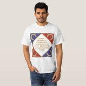 vlag van Imperial Guard T-shirt (Voorkant volledig)