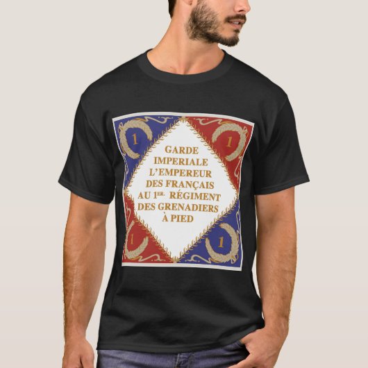 vlag van Imperial Guard T-shirt (Voorkant)