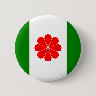 Vlag van Independent Taiwan - 臺 - 獨 - 立 - Ronde Button 5,7 Cm