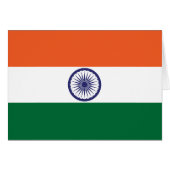 Vlag van India (Voorkant Horizontaal)