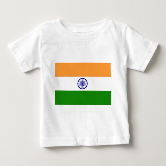 Vlag van India - ति त - भा कागा - रं (Voorkant)