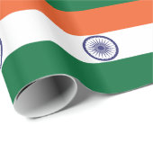 Vlag van India Cadeaupapier (Rol Hoek)