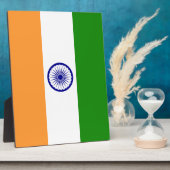 Vlag van India Fotoplaat (Zijkant)
