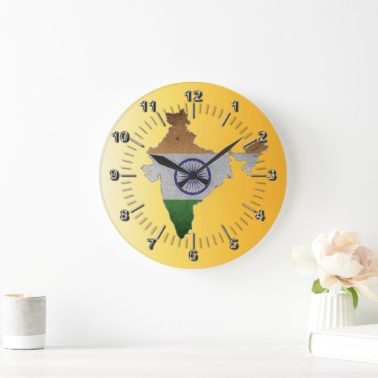 vlag van india grote klok (Huis)