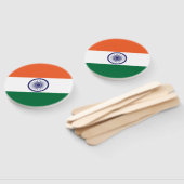 Vlag van India Handwaaier (Niet-gemonteerd)