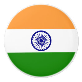 Vlag van India Keramische Knop