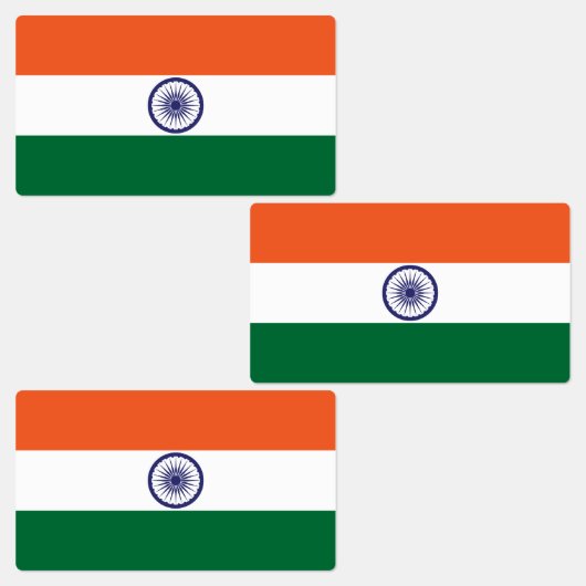 Vlag van India Labels (Groep)