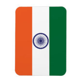 Vlag van India Magneet (Verticaal)