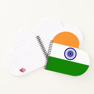 Vlag van India Notitieboek