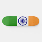 Vlag van India Persoonlijk Skateboard (Horizontaal)